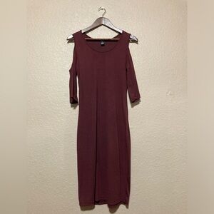 Maroon dress